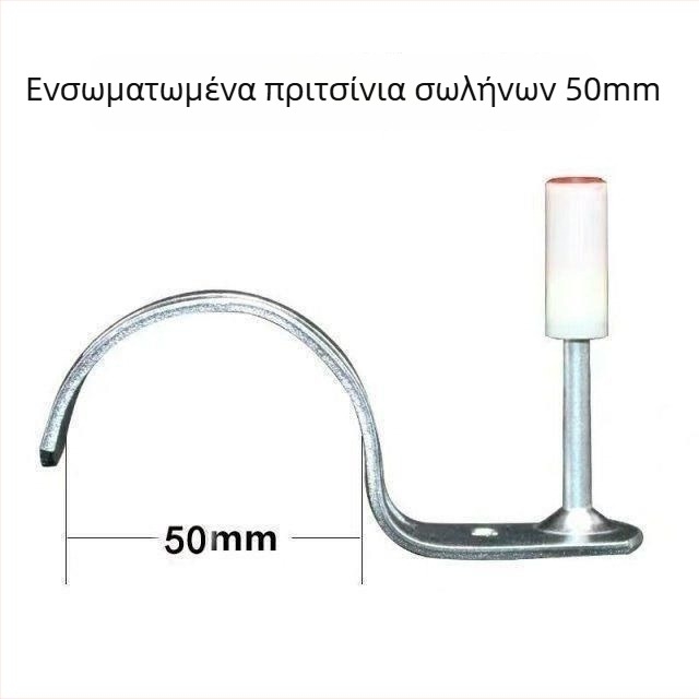 Μ8 γενικά πνευματικά καρφιά οροφής με κλιπ σωλήνων 20/25 mm και κλιπ καλωδίων – ενσωματωμένες στερεώσεις οροφής