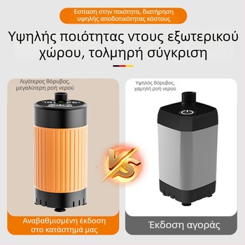 Φορητή ηλεκτρική ντουζιέρα με εγκατάσταση στον τοίχο και ψηφιακή οθόνη για φοιτητικές εστίες, αγροτικές κατοικίες και εξωτερικούς χώρους.