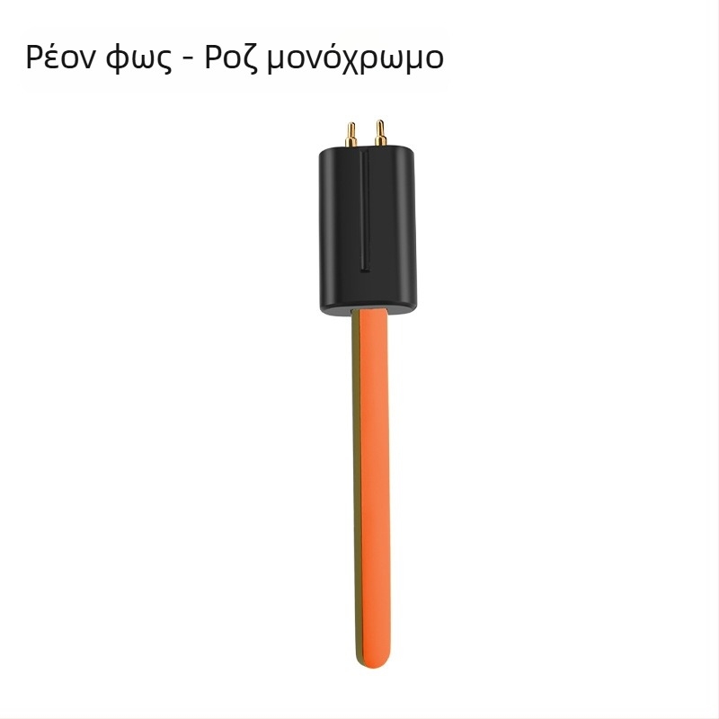 LED πίσω φως για ποδήλατο δρόμου με ρέουσες LED λωρίδες και αντικαταστάσιμα τμήματα, συνδεόμενο και επαναφορτιζόμενο, για νυχτερινή οδήγηση