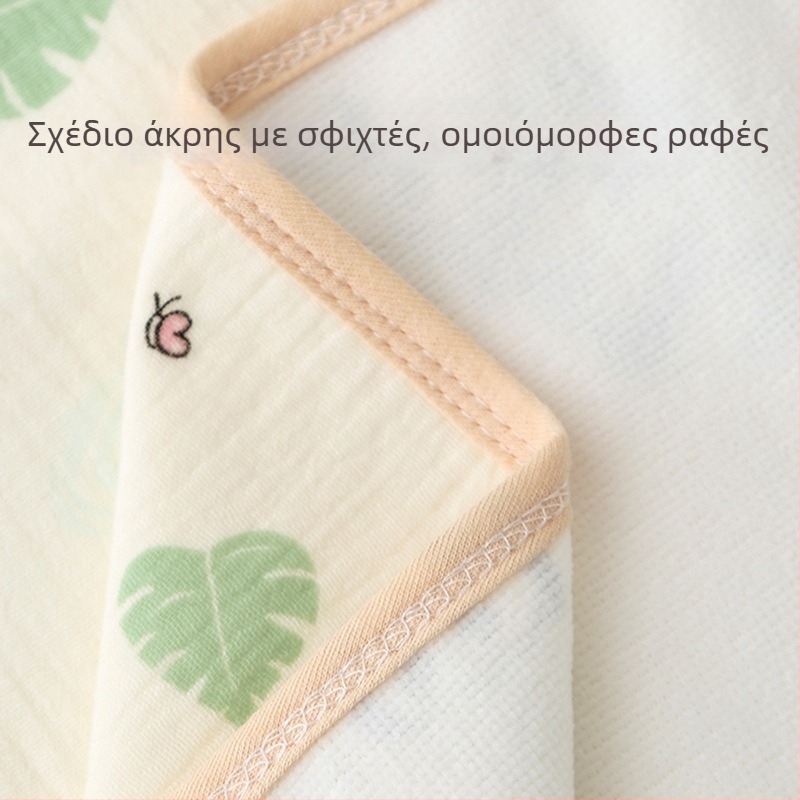 Πλενόμενη, αναπνεύσιμη βρεφική επένδυση για κρεβάτι, αδιάβροχο σεντόνι για όλες τις εποχές