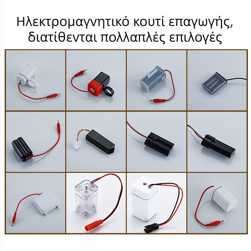Θήκη μπαταριών αισθητήρα ουρητήρα, επαγωγικό 6V, 4 κυψέλες AA/AAA, έξυπνο αξεσουάρ