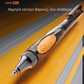 Morning Mg Light Αναδιπλούμενο στυλό γέλης με λεπτό άκρο βελόνας, γρήγορο στέγνωμα, ομαλό γράψιμο για ασκήσεις