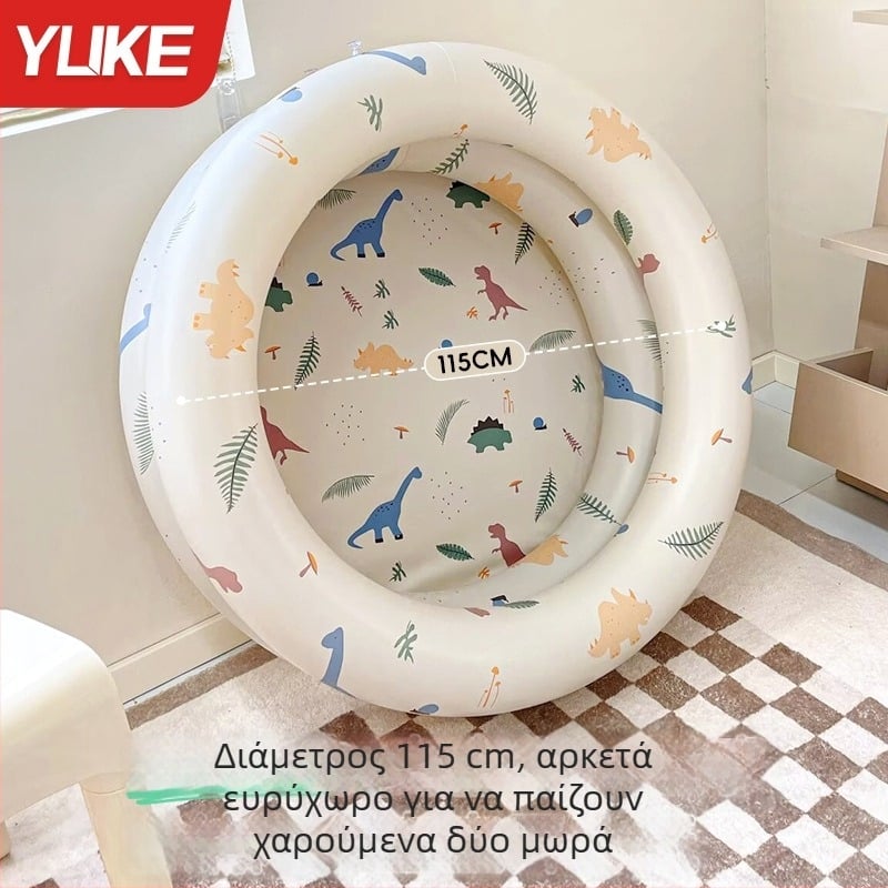 Φουσκωτή πισίνα για παιδιά οικιακής χρήσης, παχύτερη κατασκευή για μωρά και παιδιά, πισίνα για μπάνιο και παιχνίδια με νερό