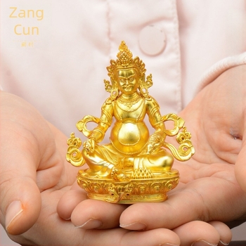 Ολόχρυσα χαλκόειδη αγαλματάκια Padmasambhava, Bhaisajyaguru, Green Tara, Manjushri, Shakyamuni Buddha, Amitabha και Yellow Dzambhala για προσωπική χρήση