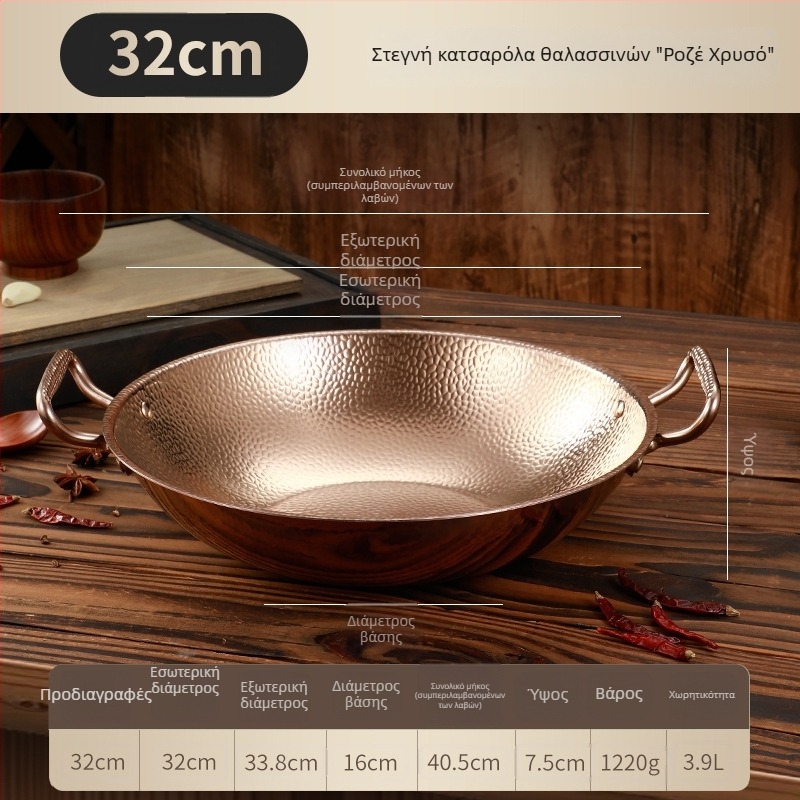 304 ανοξείδωτο ατσάλι, σκεύος με σχέδιο νιφάδας χιονιού και χτυπημένο φινίρισμα, στεγνό σκεύος με αλκοολικό φλόγιστρο, κατσαρόλι σουκιγιάκι, κορεατικά θαλασσινά στεγνό κατσαρολάκι για ένα άτομο