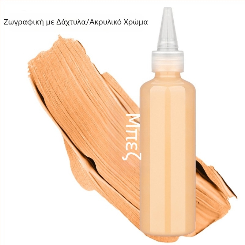 Παιδικό σετ μπογιών για δάχτυλα 100 ml, πλένονται εύκολα, γκουάς, ακουαρέλα και ακρυλικά χρώματα για ζωγραφική