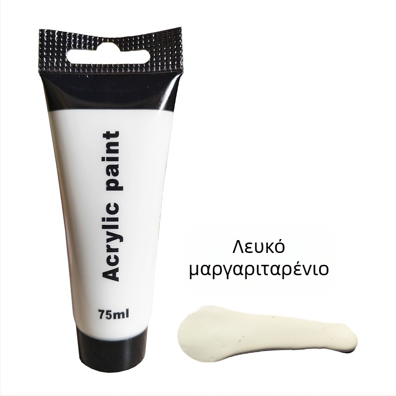Σετ ακρυλικών χρωμάτων 24 χρωμάτων, σωληνάκια 75 ml για DIY γκραφίτι και ζωγραφική