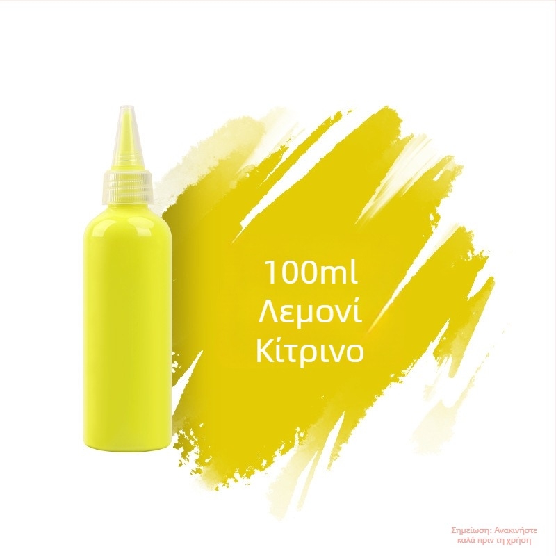 Σετ ακρυλικά χρώματα 100 ml για παιδιά – DIY ζωγραφική, νερομπογιές και γκουάς για γύψινη κούκλα