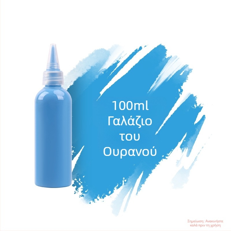 Σετ ακρυλικά χρώματα 100 ml για παιδιά – DIY ζωγραφική, νερομπογιές και γκουάς για γύψινη κούκλα