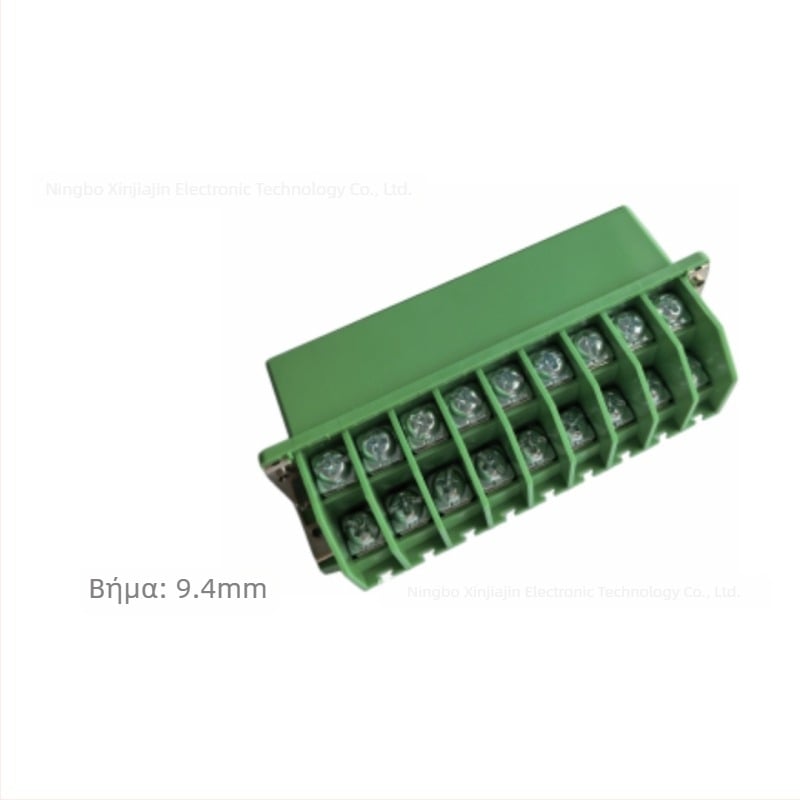 Τερματικό PCB τύπου φράχτη για υψηλό ρεύμα, τοίχο-διέλευση φράχτης, διπλού επιπέδου ολοκληρωμένη προστασία ρελέ με μικροϋπολογιστή, NX712-9.40 απόσταση