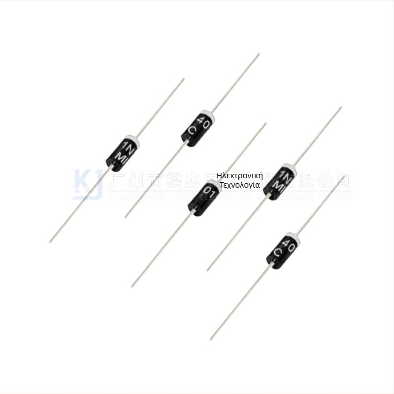 1N4001 διόδος εξομάλυνσης, 1 A, 50 V, DO-41, σε μαζική συσκευασία