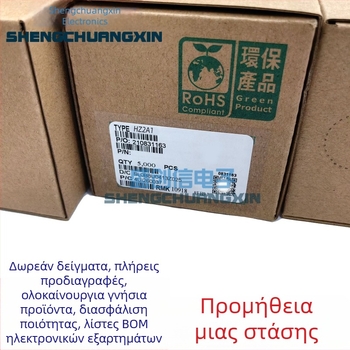 HZ2A1/HZ2A2/2A3 Ζενέρ διόδος, DO-35 πακέτο, 0.5W, ανοχή 2%, 1.8–2V