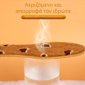 Πάτοι παπουτσιών από μαλλί αρνιού, με επένδυση φλίς και πρόσθετο πάχος, για χειμώνα, μαλακοί, απορροφούν τον ιδρώτα και καταπολεμούν τη δυσοσμία, πάτοι από κασμίρ-βαμβάκι
