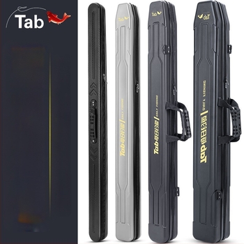 Tab θήκη για ραβδιά αλιείας με σκληρό περίβλημα, ελαφρύ ABS, συμπαγής φορητή τσάντα για καλάμι