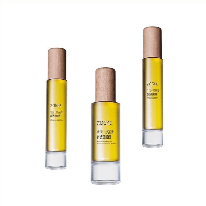 20 ml γυάλινο κυλινδρικό μπουκάλι σπρέι με παχύ πάτο για δοκιμαστικά αρώματα, φορητό μέγεθος ταξιδιού