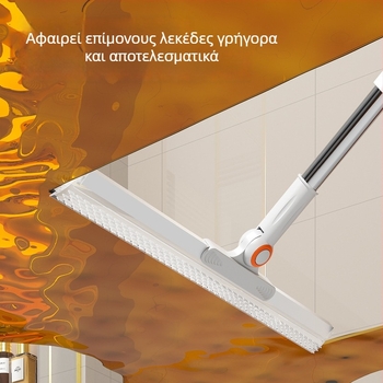 Τέταρτης γενιάς οικιακή σιλικόνη σκούπα για καθάρισμα δαπέδων μπάνιου, μοντέλο 2025