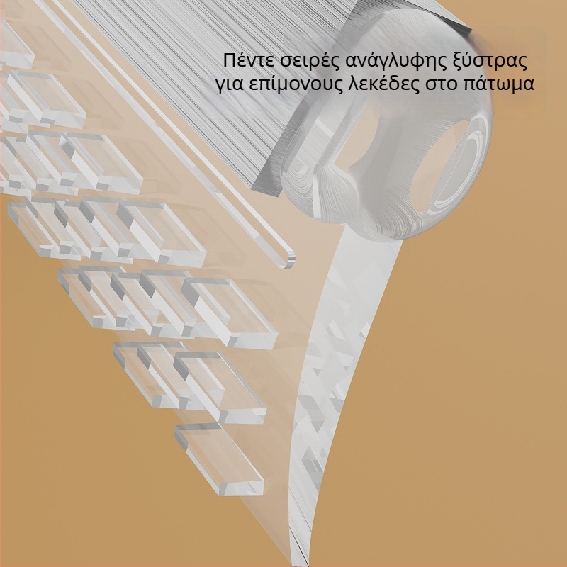 Τέταρτης γενιάς οικιακή σιλικόνη σκούπα για καθάρισμα δαπέδων μπάνιου, μοντέλο 2025