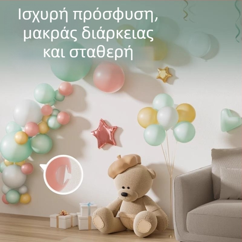 Deli Διαφανής διπλής όψεως κόλλα φιλμ — ισχυρή και διαφανής