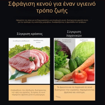 Μίνι φορητή αυτοματοποιημένη μηχανή σφράγισης κενού για τη συσκευασία τροφίμων