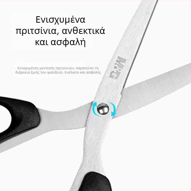 Ψαλίδια N2248.49 για γραφείο και οικιακή χρήση, ασφαλή για χειροτεχνίες, κουζίνα και υγιεινή, ψαλίδι κοπής χαρτιού, εξοικονόμηση προσπάθειας, μεγάλου και μεσαίου μεγέθους