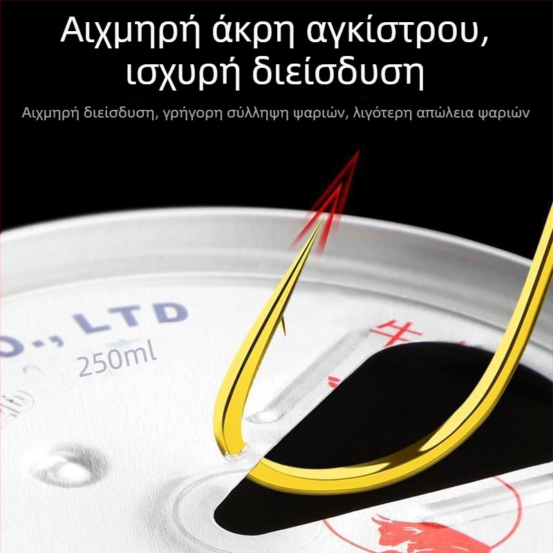 Αγκίστρι με κεφαλή από μόλυβδο και χαλκού, 45° προς τα πάνω, παραδοσιακό αγκίστρι για ψάρεμα σε ποταμό, μέγεθος 3
