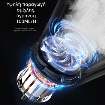 USB επαναφορτιζόμενος μικρός ανεμιστήρας γραφείου με υγραντήρα ομίχλης νερού