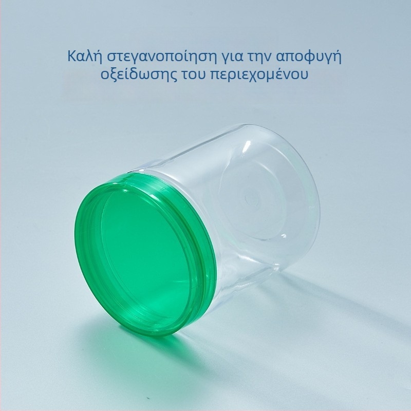 Προσαρμοζόμενα δοχεία τροφίμων και πλαστικά μπουκάλια για καρύδια και αποξηραμένα φρούτα, σφραγισμένα δοχεία