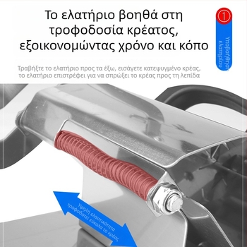 Κοπτικό μηχάνημα αρνιού ρολό από ανοξείδωτο χάλυβα 304, οικιακός κόπτης κατεψυγμένου κρέατος, πολυλειτουργικός κόφτης κρέατος