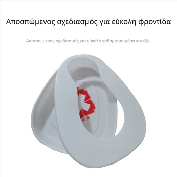 Αποσπώμενη λεκάνη κρεβατιού και spittoon, μεγαλύτερη και παχύτερη, εύκολο καθάρισμα, φορητή τουαλέτα για ηλικιωμένους