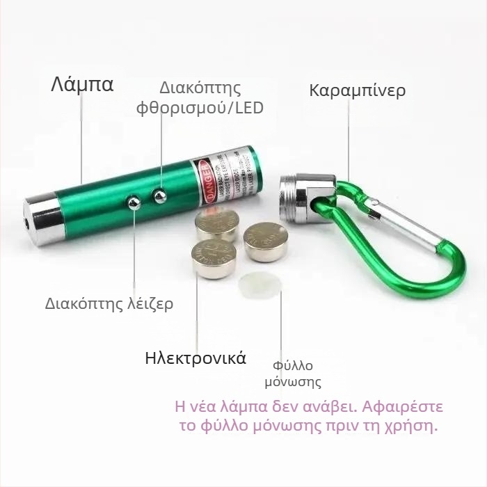 Πενάκι υπέρυθρου λέιζερ με μωβ φως για ανίχνευση τραπεζογραμματίων — 3-σε-1 μίνι ανιχνευτής φθορισουσών ουσιών
