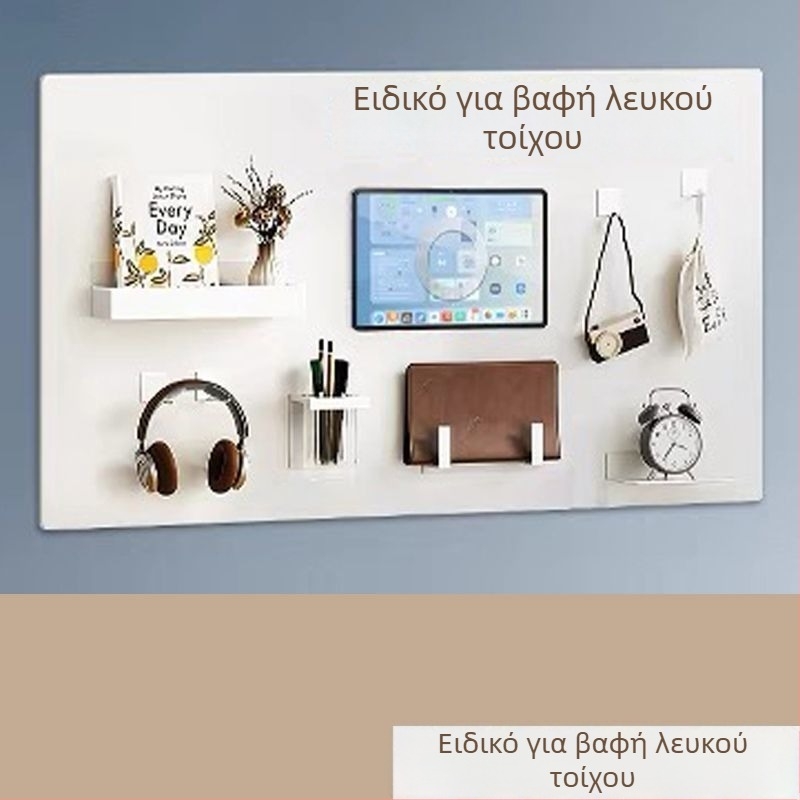 Λευκός εμαγιέ μαγνητικός τοίχος πίνακας, λευκός γαλβανισμένος πάνελ για κουζίνα, σαλόνι και υπνοδωμάτιο
