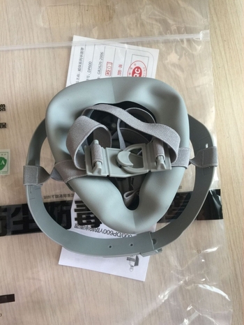 DP600 μάσκα μισού προσώπου με στήριξη κεφαλής από σιλικόνη, ενιαίο φίλτρο, προστασία από σκόνες και αέρια, οσμές και φορμαλδεΰδη