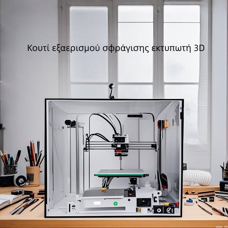 Tuozhu A1/3D Εκτυπωτής: Κάλυμμα Περιβλήματος Chuangxiang V3, Προστασία από Σκόνη με Θερμική Μόνωση, Αξεσουάρ Εξαγωγής Οσμών