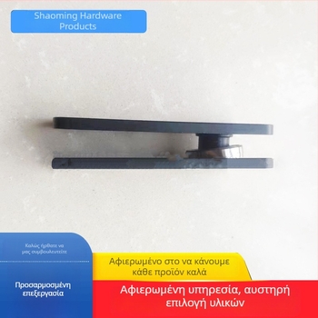 Μεντεσές ντουλαπιού για ξύλινες πόρτες, μαύρης επιφάνειας, από χάλυβα 45, σε διάφορα μεγέθη