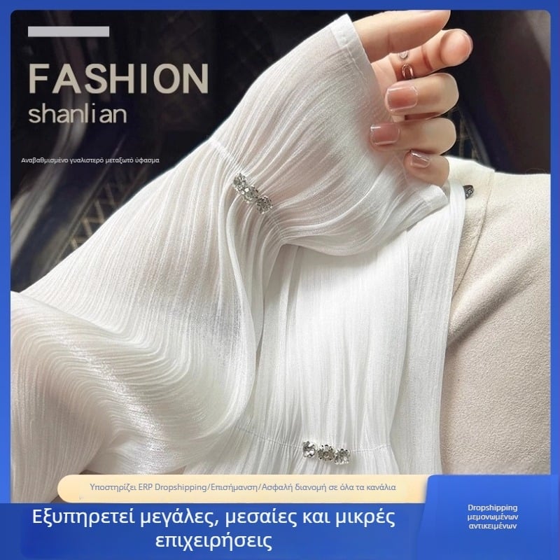 Μανίκια UV προστασίας για γυναίκες, καλοκαιρινά μανίκια από ice silk για οδήγηση