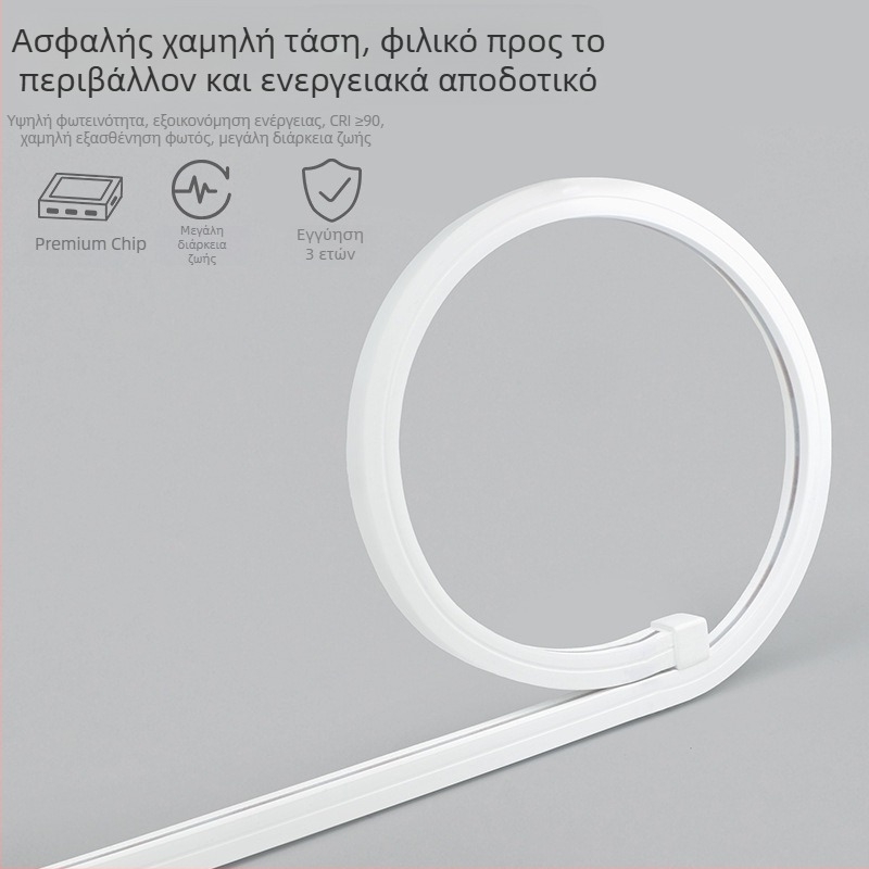 IP68 Σιλικονούχα LED λωρίδα νέον, 24V χαμηλής τάσης, αδιάβροχη RGB λωρίδα φωτισμού για πισίνες και υδάτινα στοιχεία