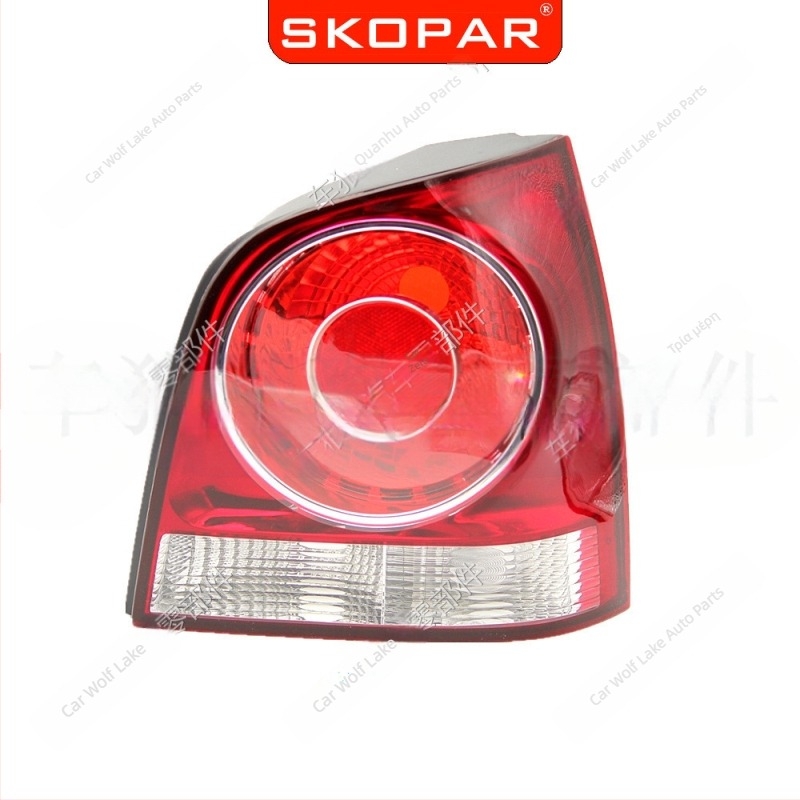 Οπίσθιο περίβλημα φανάριου για Volkswagen Polo 9N3 (2005–2010) — περίβλημα φαναριού χωρίς λαμπτήρα, κωδικοί 6Q6945095AB 6Q6945096AB