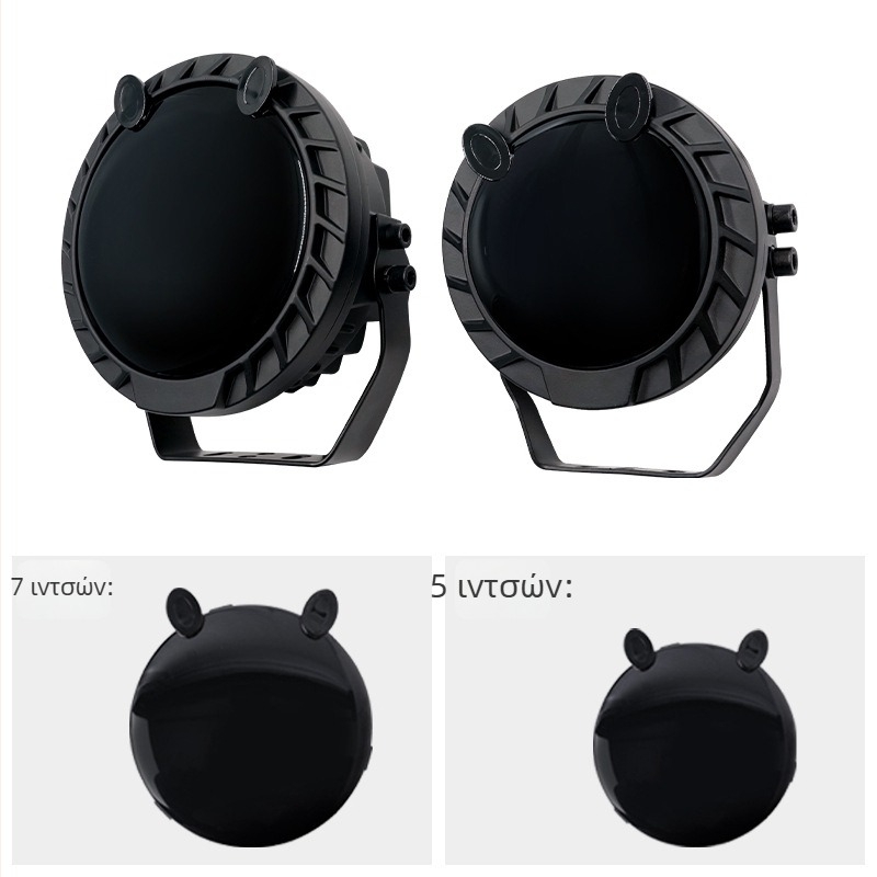 Κάλυμμα προστασίας κυκλικού προβολέα για Jeep Wrangler, 5 και 7 ίντσες, αδιάβροχος θάλαμος λαμπτήρα