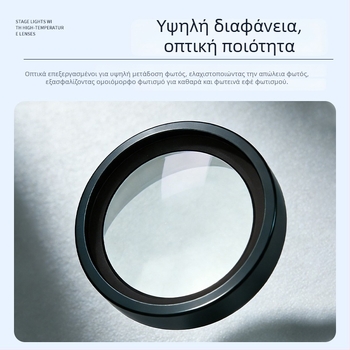Επεξεργασία οπτικών φακών, διπλός κοίλος φακός, προβολέας σκηνής, φακοί για ταινίες και τηλεόραση