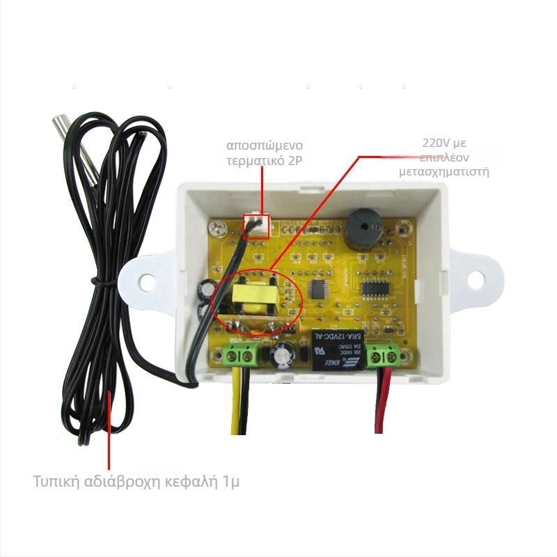ZFX-ST3008 ελεγκτής θερμοκρασίας με μικροϋπολογιστή, με τρεις οθόνες, ευφυής υψηλής ακρίβειας ρυθμιστής θερμοκρασίας και ρυθμιζόμενος διακόπτης θερμοκρασίας