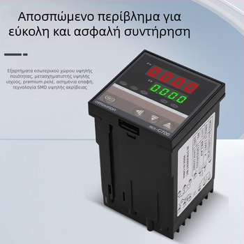 Ψηφιακός ελεγκτής θερμοκρασίας με οθόνη Rex-C100 PID — Rex-C400/Rex-C700