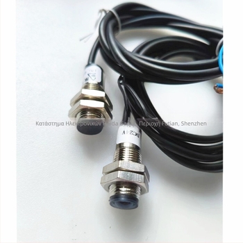 Αισθητήρας λέιζερ M12 μέσω δέσμης, 30 μ, 12–24 V, IP65, φωτοηλεκτρικός διακόπτης