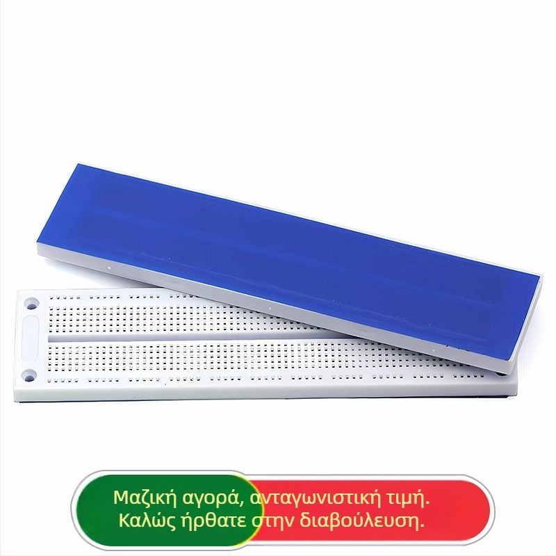 Breadboard SYB-130 πλακέτα κυκλωμάτων για πειράματα με ολοκληρωμένα κυκλώματα, τρυπητή πλακέτα 188 × 46 × 8,5 mm