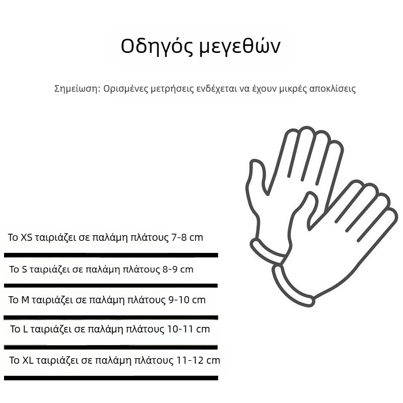 Γάντια μιας χρήσης από νιτρίλιο, συσκευασία 100 τεμάχια, κατάλληλα για τρόφιμα, οικιακή χρήση, πλύσιμο μαλλιών, catering, προστασία από λιπαρές ουσίες και νερό