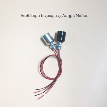 LED μικρός προβολέας 5V, 12V/24V, 1W, αλουμινένιο περίβλημα, φωτισμός έκτακτης ανάγκης, 24V λαμπτήρας