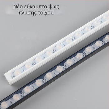 IP65 εξωτερική αδιάβροχη σιλικόνη ευέλικτη γραμμική LED ταινία, 24V, 48×2835 LED, CRI 90, δέσμη 30°, φωτισμός τοίχου φόντου