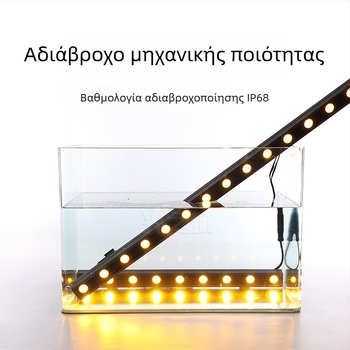 IP68 αδιάβροχο φωτιστικό τύπου wall washer για εξωτερικό φωτισμό, RGB φωτισμός προσόψεως, υποβρύχια LED λωρίδα, μήκος 1000 mm