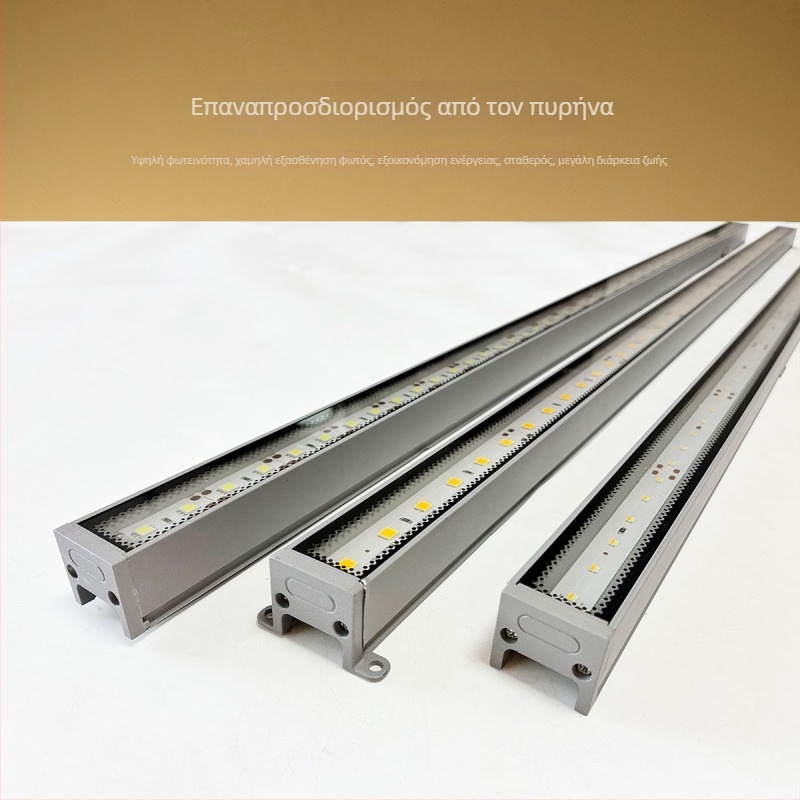 LED εξωτερικά γραμμικά φωτιστικά, αδιάβροχα για το περίγραμμα κτιρίου, κατάλληλα για ξενοδοχεία, βίλες, πάρκα και γέφυρες