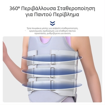 Θωρακο-οσφυϊκή ορθωτική για ενήλικες, μετεγχειρητικός νάρθηκας για οσφυικό κάταγμα, αναπνεύσιμος ιμάντας μέσης