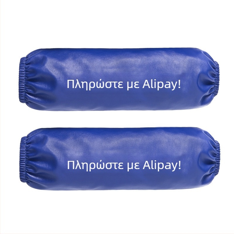 Μπλε μανίκι κουζίνας από PU δέρμα, αδιάβροχο και ανθεκτικό σε λιπαρές ουσίες για οικιακή χρήση
